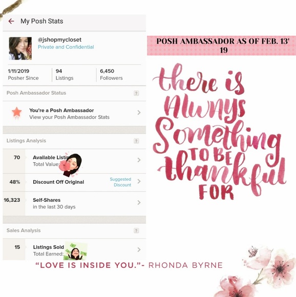 Meet your Posher, Jazzmin - POSH AMBASSADOR! - Picture 7 of 7